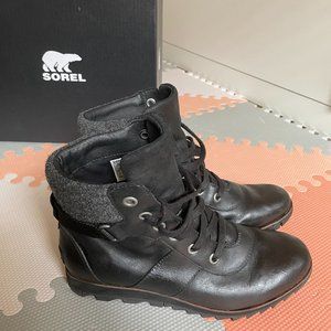 Sorel Women's Harlow™ Conquest Boot - Size 9 (Black)